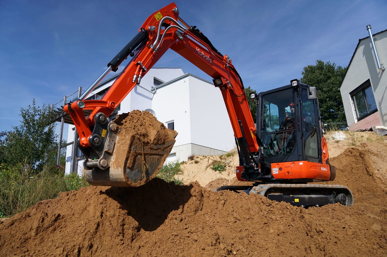 KX042 4 Kubota Minibagger I Böhrer Baumaschinen